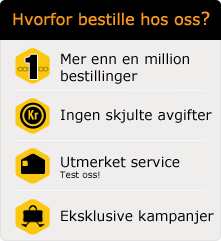 Hvorfor bestille med oss? Hvorfor bestille med oss?